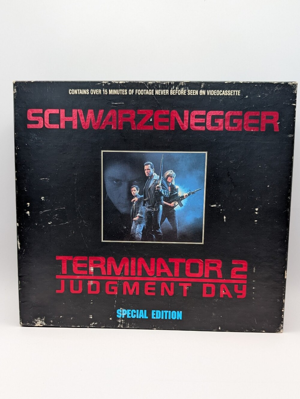 Terminator 2 Judgment Day Special Edition 1993 VHS Box Set Arnold Schwarzenegger